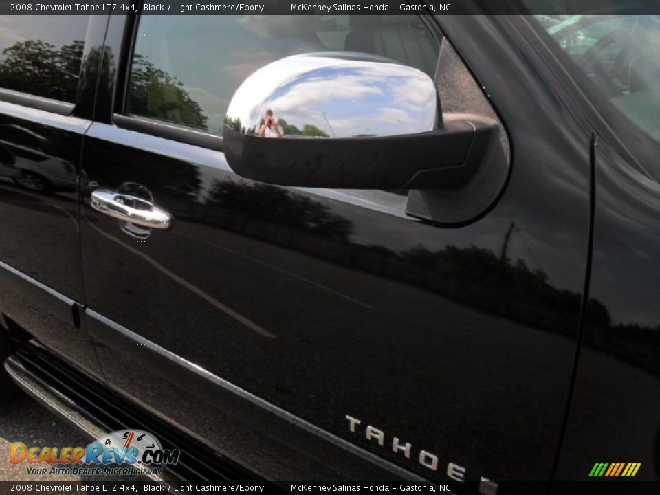 2008 Chevrolet Tahoe LTZ 4x4 Black / Light Cashmere/Ebony Photo #31