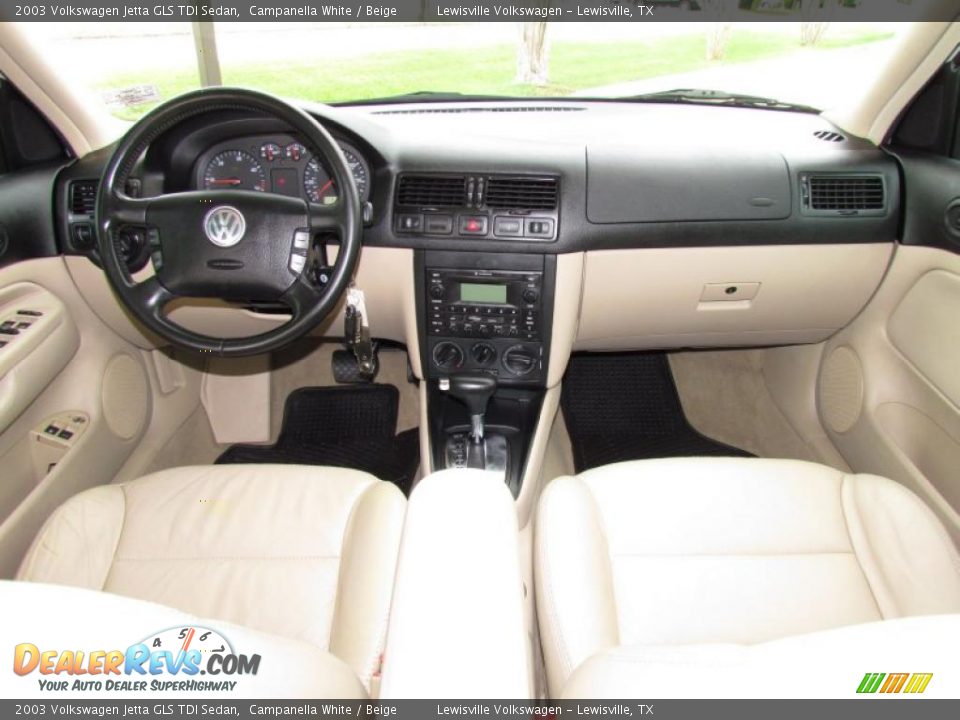 Dashboard of 2003 Volkswagen Jetta GLS TDI Sedan Photo #14