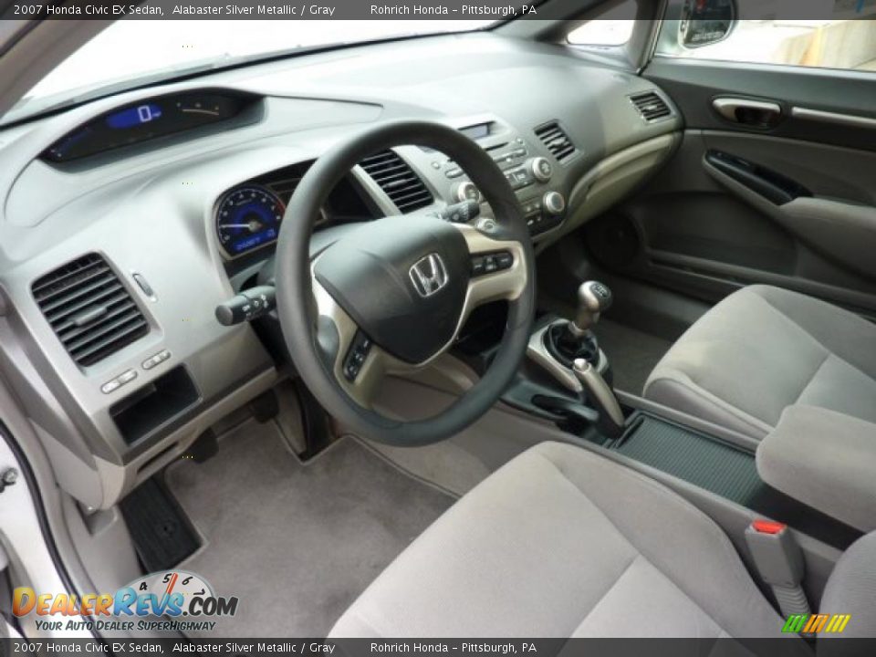 2007 Honda civic ex coupe interior #5