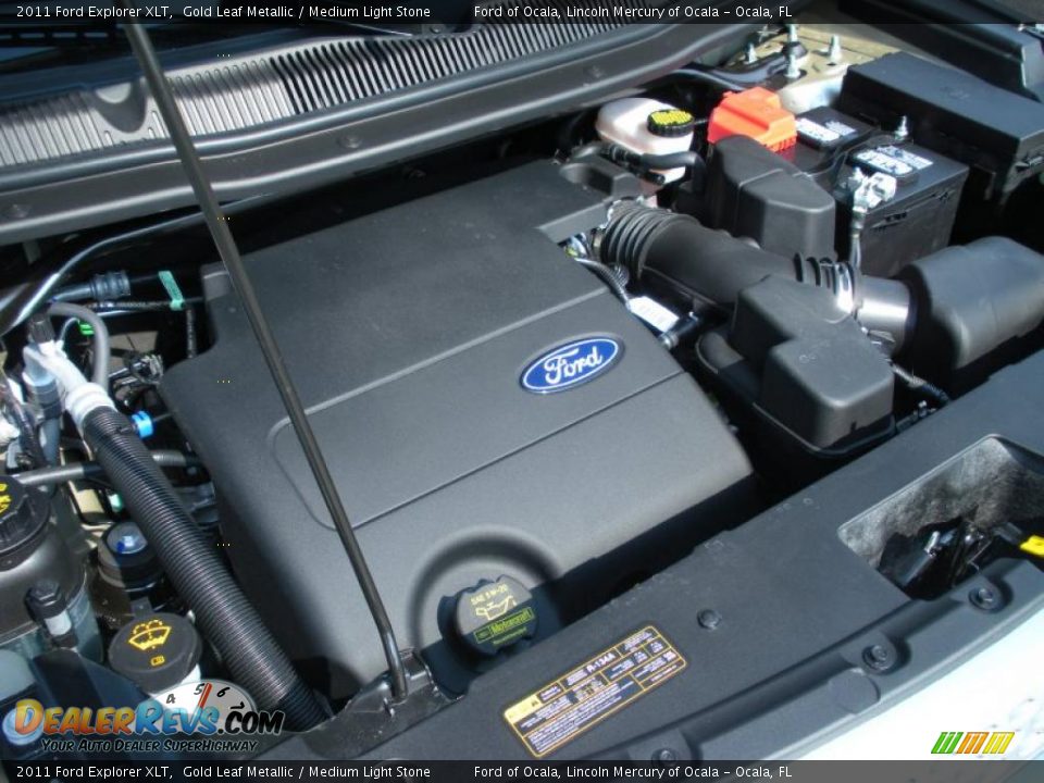 2011 Ford Explorer XLT 3.5 Liter DOHC 24-Valve TiVCT V6 Engine Photo #12