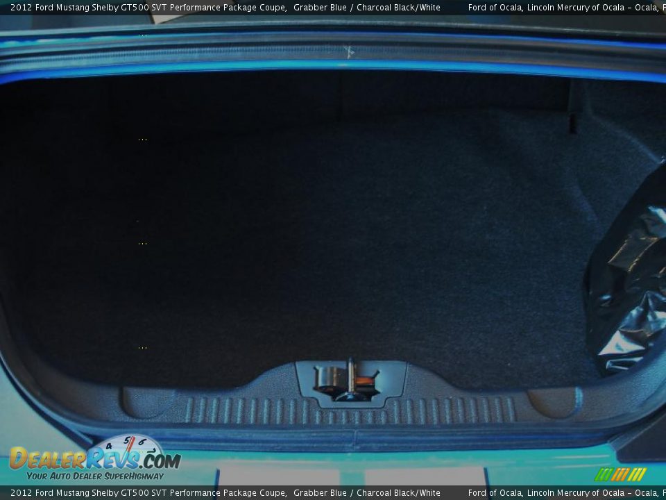 2012 Ford Mustang Shelby GT500 SVT Performance Package Coupe Trunk Photo #11