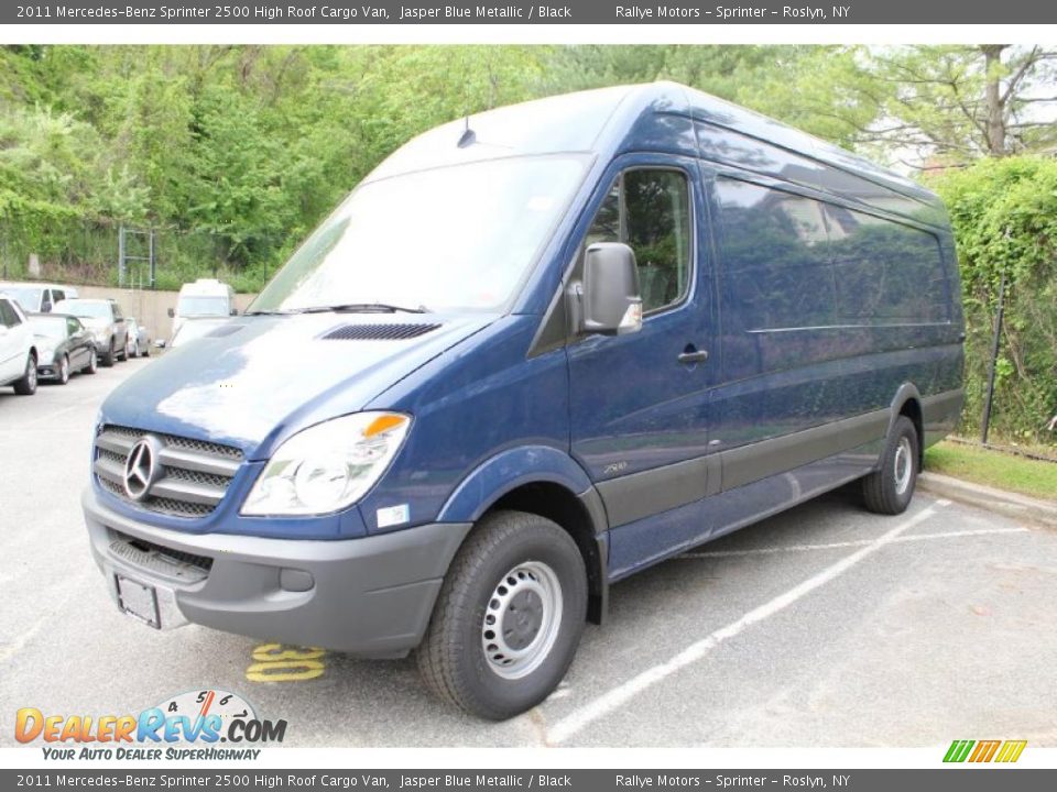 Front 3/4 View of 2011 Mercedes-Benz Sprinter 2500 High Roof Cargo Van Photo #1