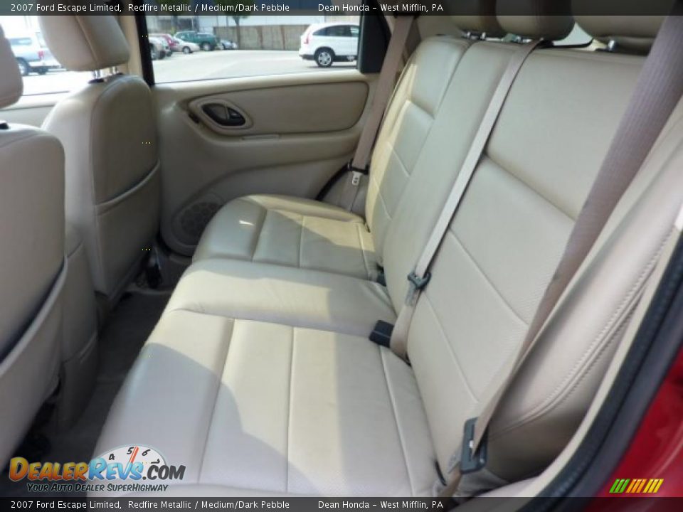 Medium Dark Pebble Interior 2007 Ford Escape Limited Photo