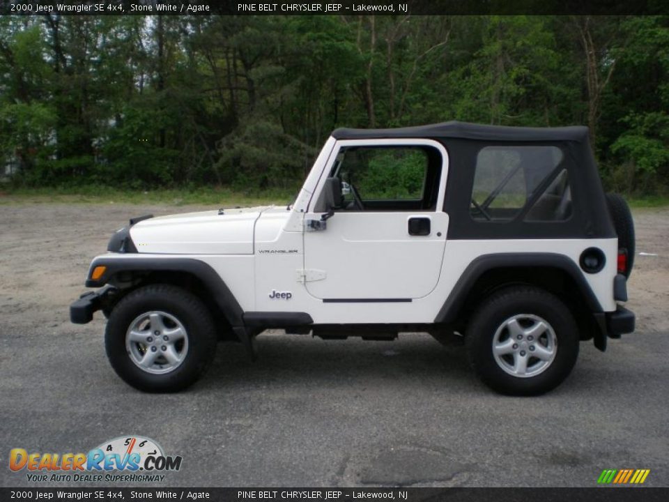 Stone white jeep wrangler #3