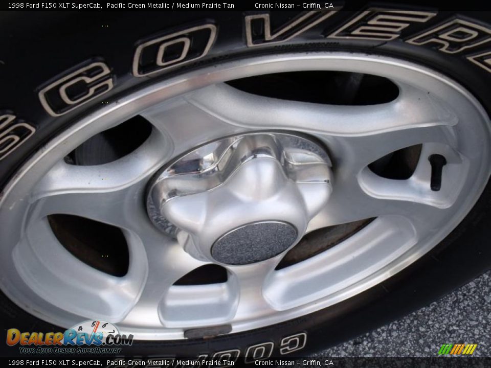 1998 Ford F150 XLT SuperCab Pacific Green Metallic / Medium Prairie Tan Photo #9