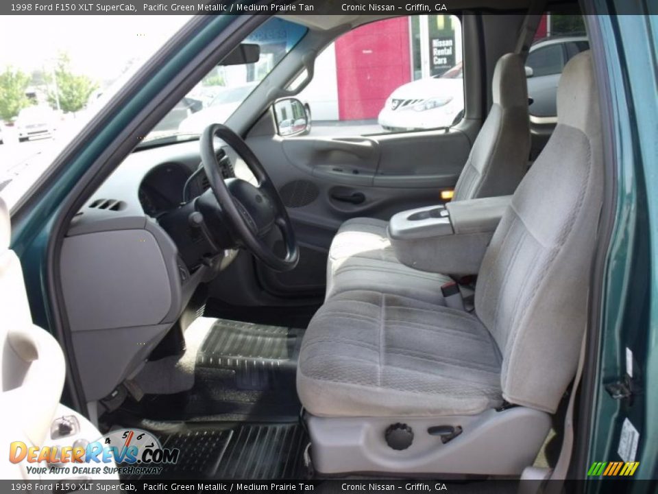 Medium Prairie Tan Interior - 1998 Ford F150 XLT SuperCab Photo #10