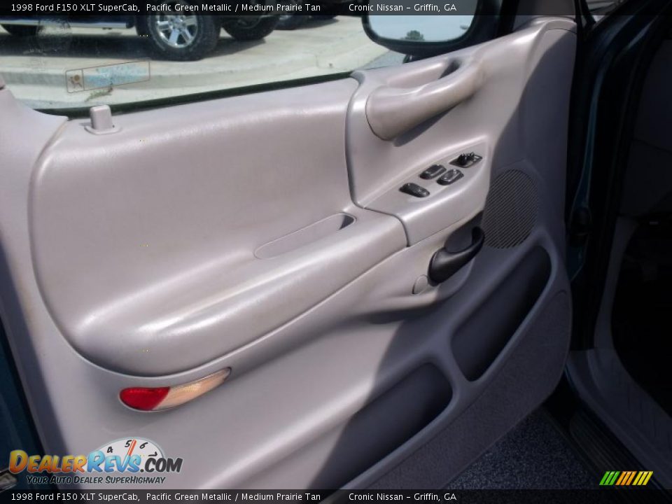 1998 Ford F150 XLT SuperCab Pacific Green Metallic / Medium Prairie Tan Photo #11