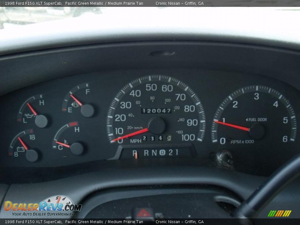 1998 Ford F150 XLT SuperCab Gauges Photo #14