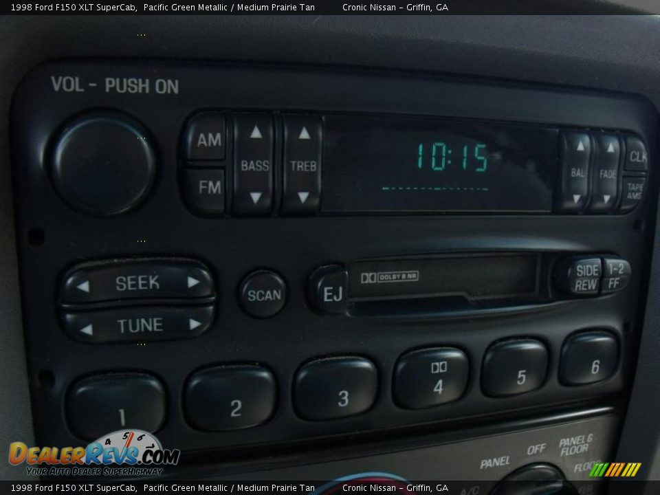 1998 Ford F150 XLT SuperCab Pacific Green Metallic / Medium Prairie Tan Photo #15