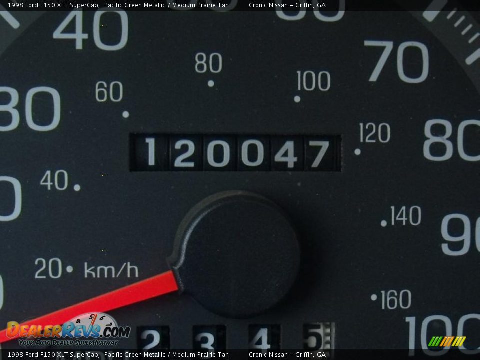 1998 Ford F150 XLT SuperCab Pacific Green Metallic / Medium Prairie Tan Photo #16