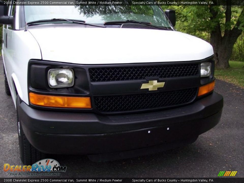 2008 Chevrolet Express 2500 Commercial Van Summit White / Medium Pewter Photo #27