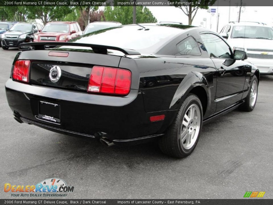 2006 Ford Mustang GT Deluxe Coupe Black / Dark Charcoal Photo #5