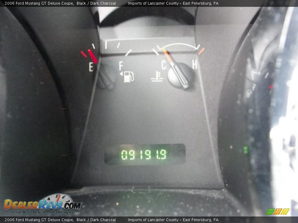 2006 Ford Mustang GT Deluxe Coupe Black / Dark Charcoal Photo #10