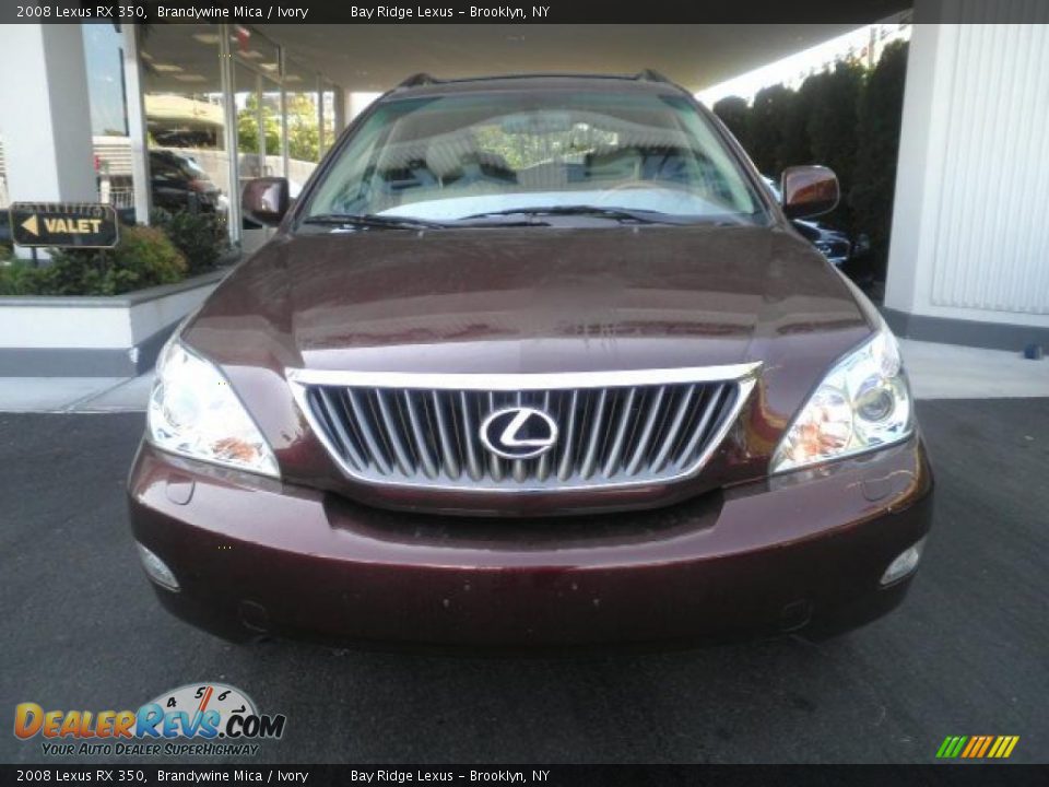 2008 Lexus RX 350 Brandywine Mica / Ivory Photo #2