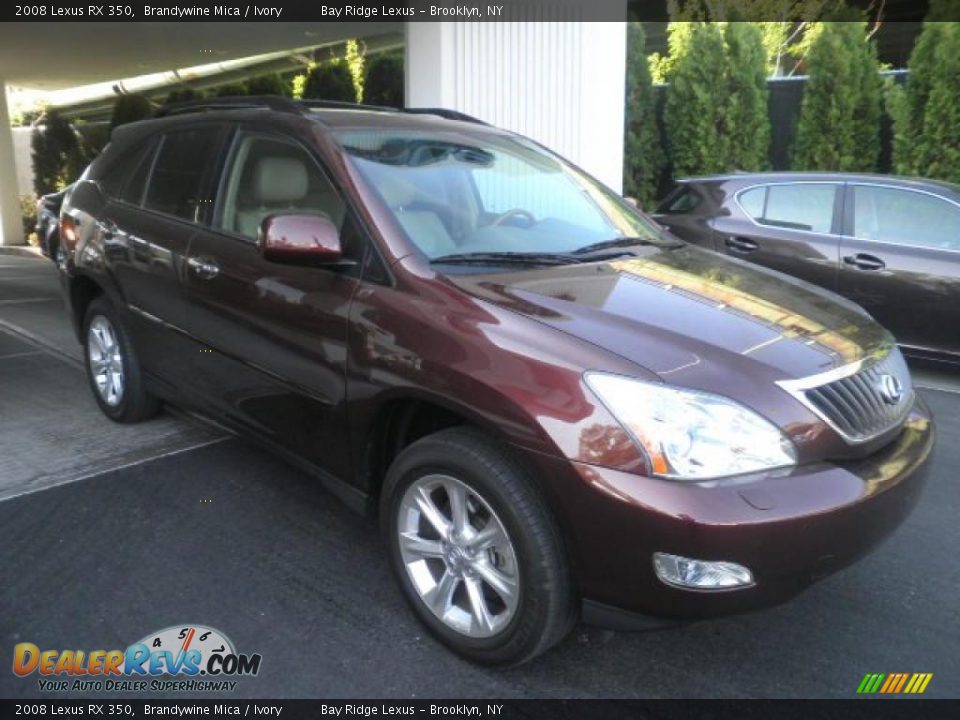 2008 Lexus RX 350 Brandywine Mica / Ivory Photo #3