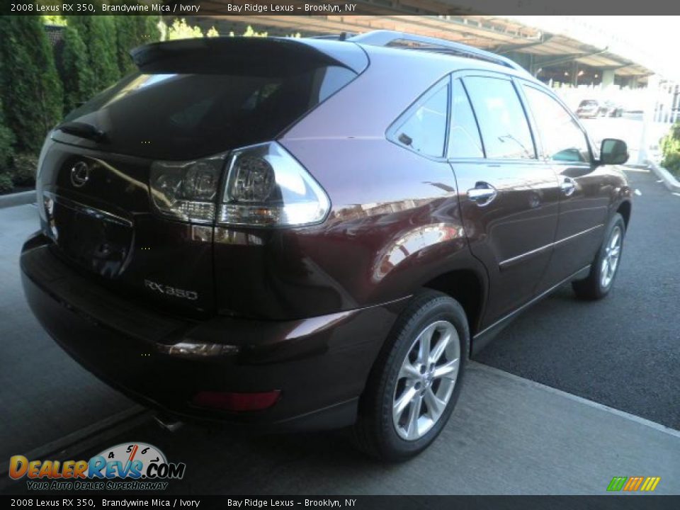 2008 Lexus RX 350 Brandywine Mica / Ivory Photo #6