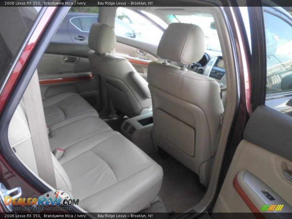 Ivory Interior - 2008 Lexus RX 350 Photo #9