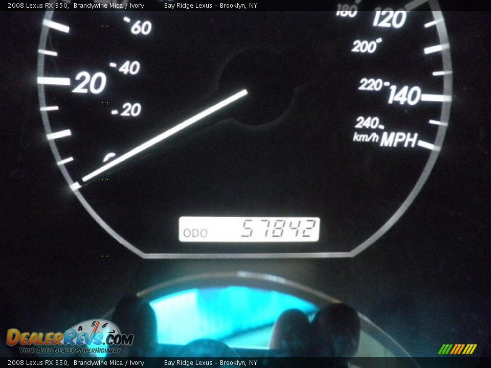 2008 Lexus RX 350 Brandywine Mica / Ivory Photo #13