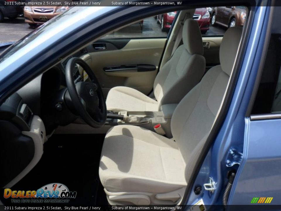 2011 Subaru Impreza 2.5i Sedan Sky Blue Pearl / Ivory Photo #3