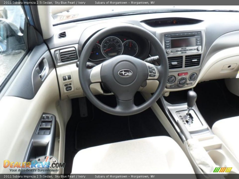 2011 Subaru Impreza 2.5i Sedan Sky Blue Pearl / Ivory Photo #5
