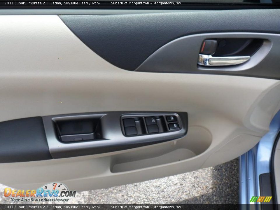 2011 Subaru Impreza 2.5i Sedan Sky Blue Pearl / Ivory Photo #14