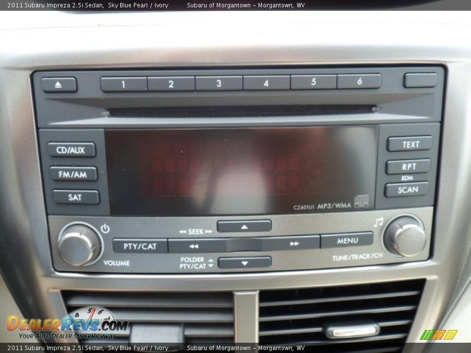 Controls of 2011 Subaru Impreza 2.5i Sedan Photo #19