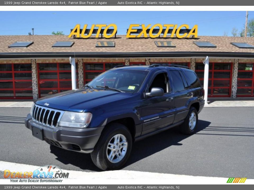 1999 Jeep Grand Cherokee Laredo 4x4 Patriot Blue Pearl / Agate Photo #1