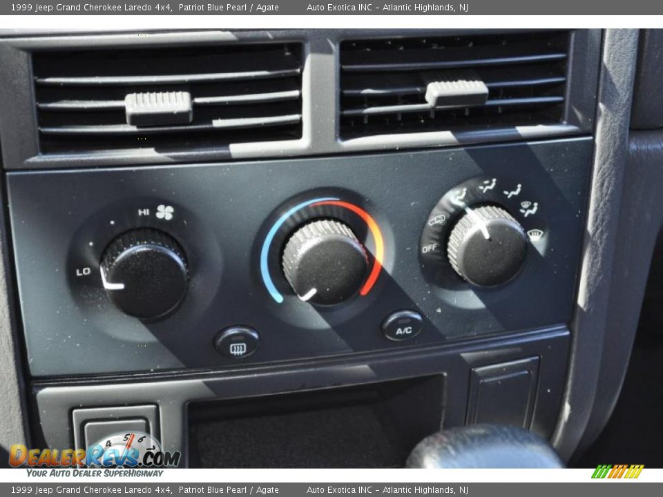 1999 Jeep Grand Cherokee Laredo 4x4 Patriot Blue Pearl / Agate Photo #14