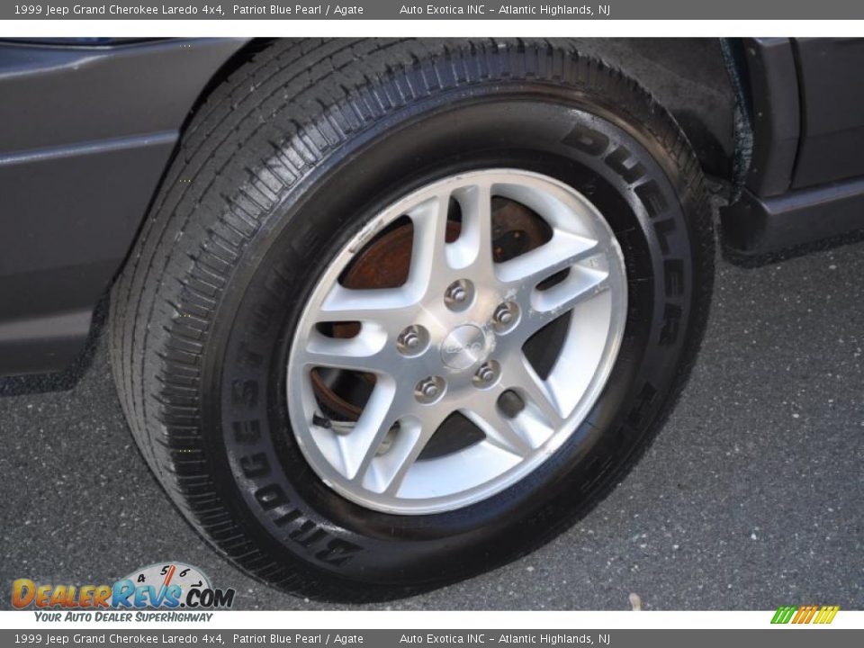 1999 Jeep Grand Cherokee Laredo 4x4 Patriot Blue Pearl / Agate Photo #28