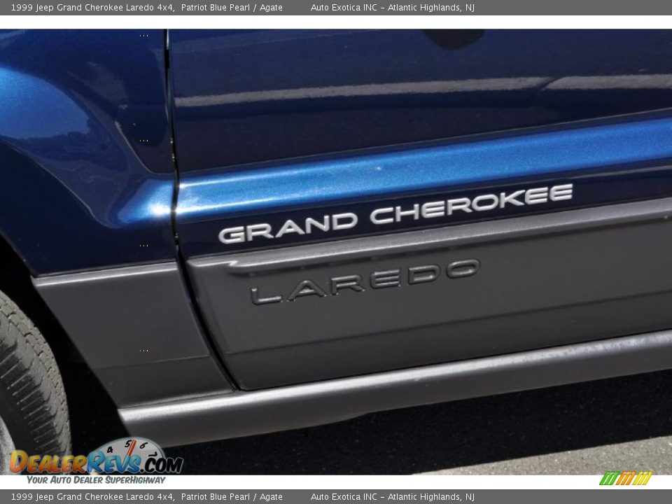 1999 Jeep Grand Cherokee Laredo 4x4 Patriot Blue Pearl / Agate Photo #33