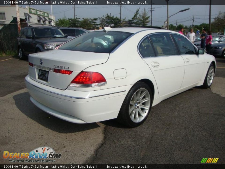 2004 Bmw 745 white #5