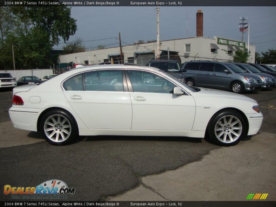 2004 Bmw 745 white #4