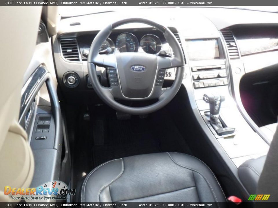Dashboard of 2010 Ford Taurus Limited AWD Photo #14