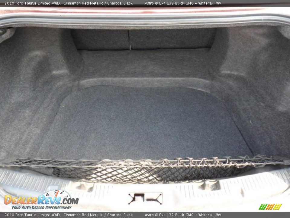 2010 Ford Taurus Limited AWD Trunk Photo #15