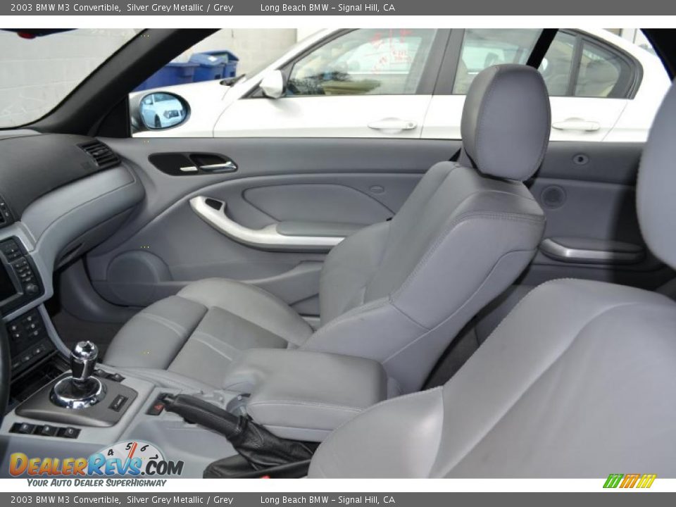 Grey Interior - 2003 BMW M3 Convertible Photo #5