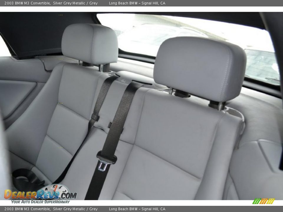 Grey Interior - 2003 BMW M3 Convertible Photo #6