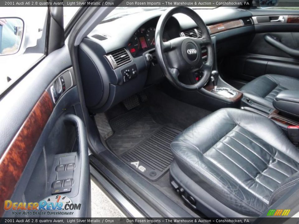 Onyx Interior 2001 Audi A6 2 8 Quattro Avant Photo 13