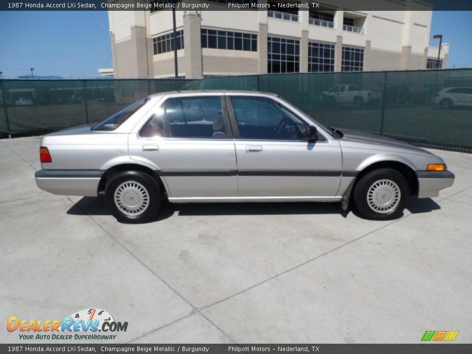 1987 Honda accord lxi sedan 4d pictures #1