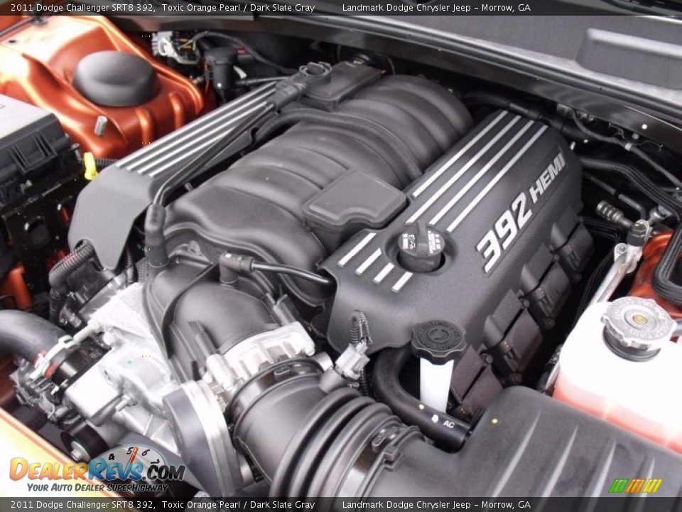 2011 Dodge Challenger SRT8 392 6.4 Liter 392 HEMI OHV 16-Valve VVT V8 Engine Photo #12