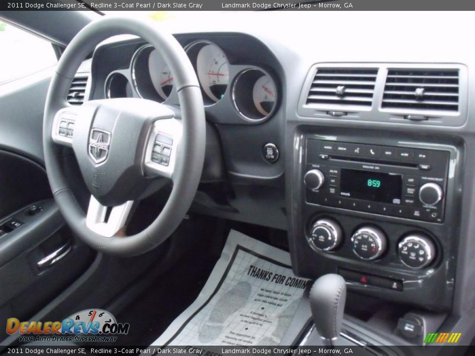 2011 Dodge Challenger SE Redline 3-Coat Pearl / Dark Slate Gray Photo #8