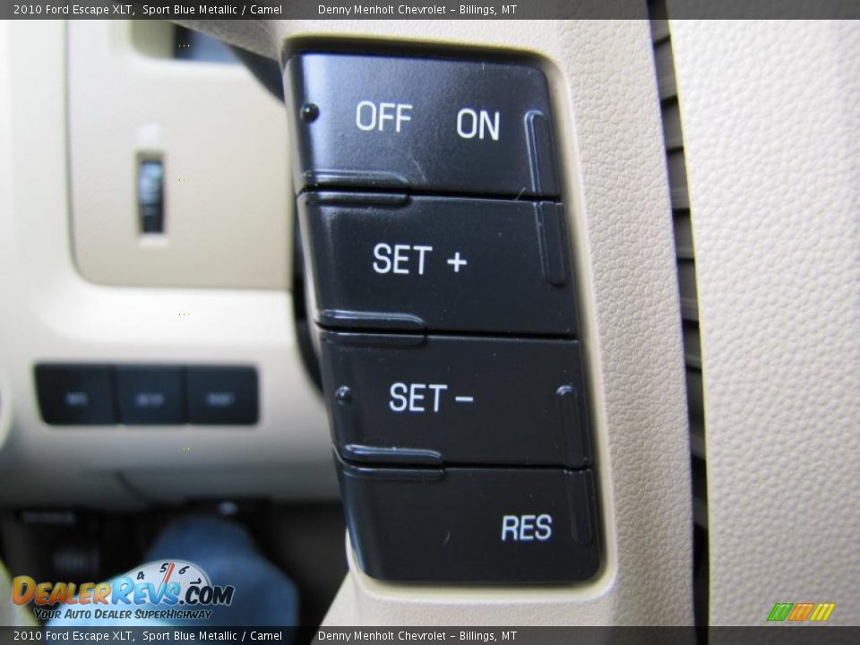 2010 Ford Escape XLT Sport Blue Metallic / Camel Photo #12