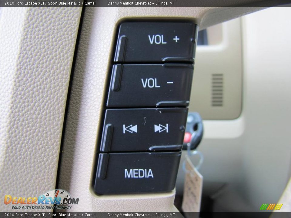 2010 Ford Escape XLT Sport Blue Metallic / Camel Photo #13