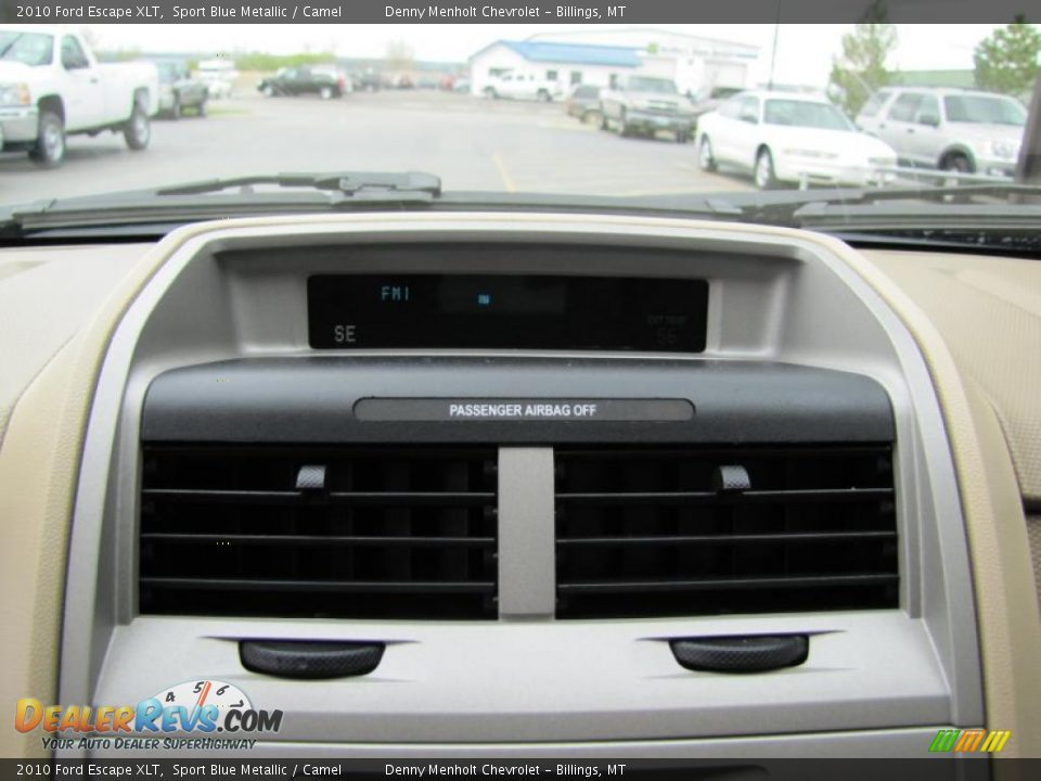 2010 Ford Escape XLT Sport Blue Metallic / Camel Photo #16