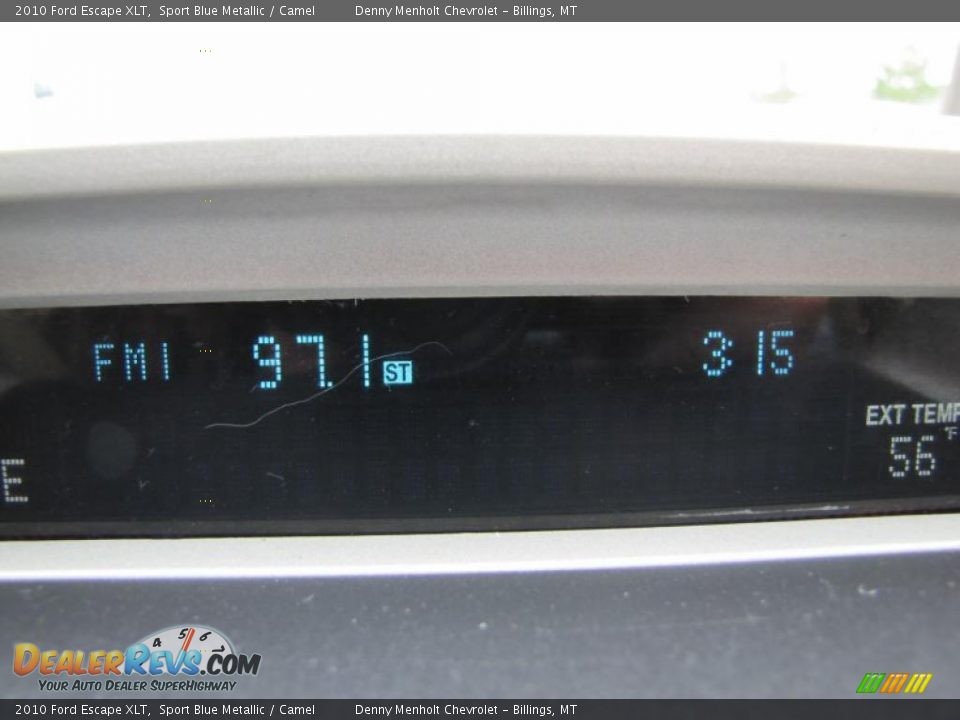 2010 Ford Escape XLT Sport Blue Metallic / Camel Photo #17