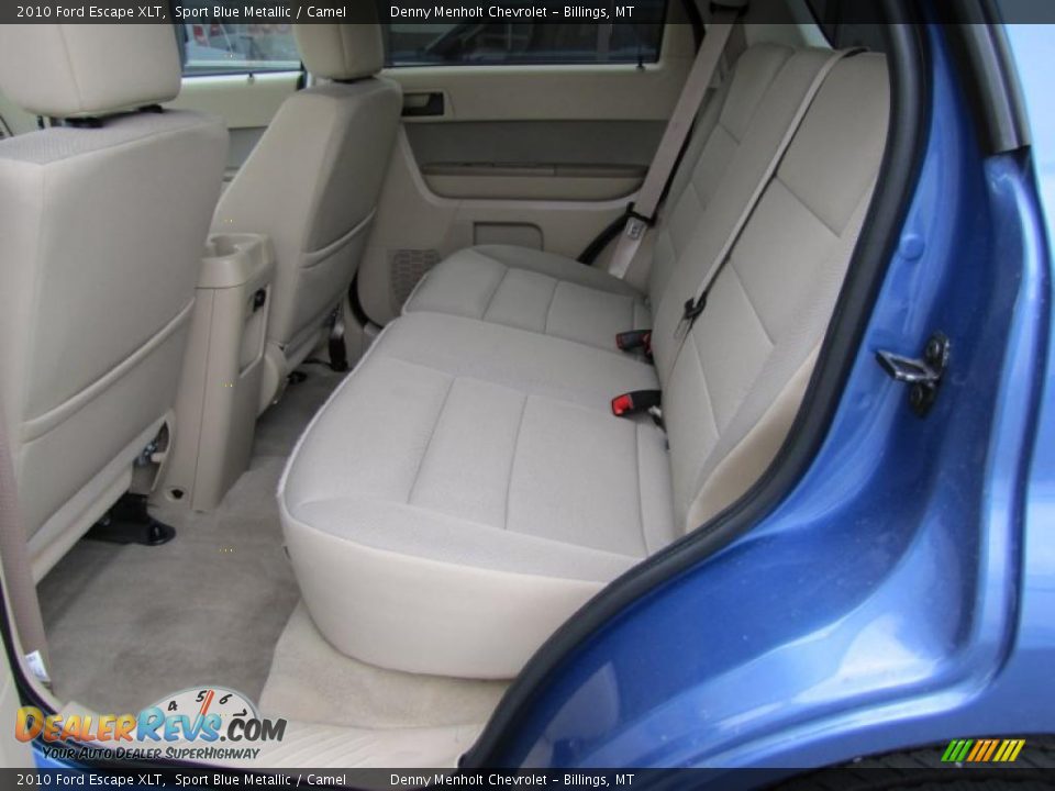 2010 Ford Escape XLT Sport Blue Metallic / Camel Photo #22
