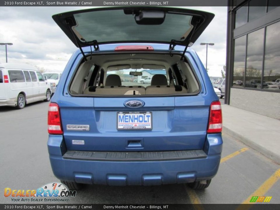 2010 Ford Escape XLT Sport Blue Metallic / Camel Photo #23
