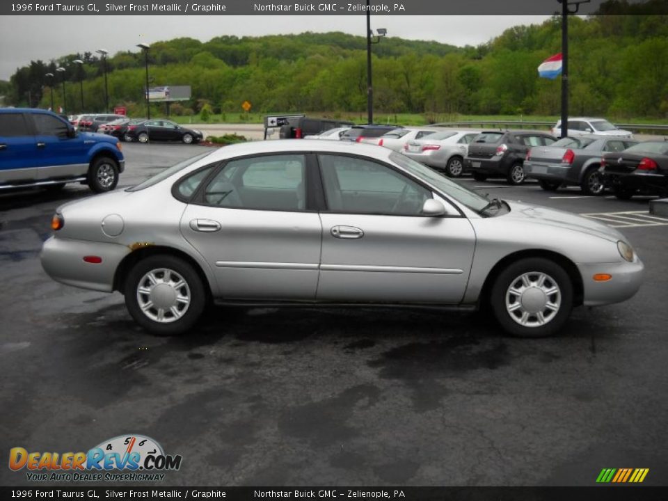 Silver Frost Metallic 1996 Ford Taurus GL Photo #3