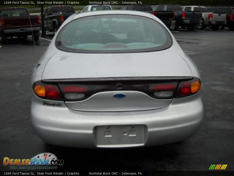 1996 Ford Taurus GL Silver Frost Metallic / Graphite Photo #11