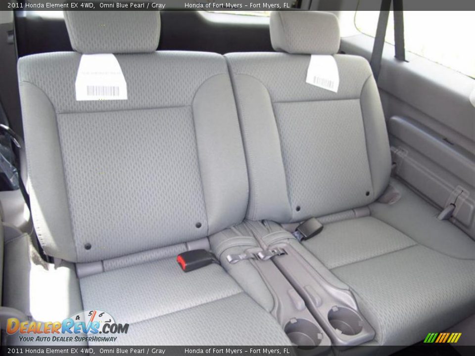 Gray Interior - 2011 Honda Element EX 4WD Photo #8