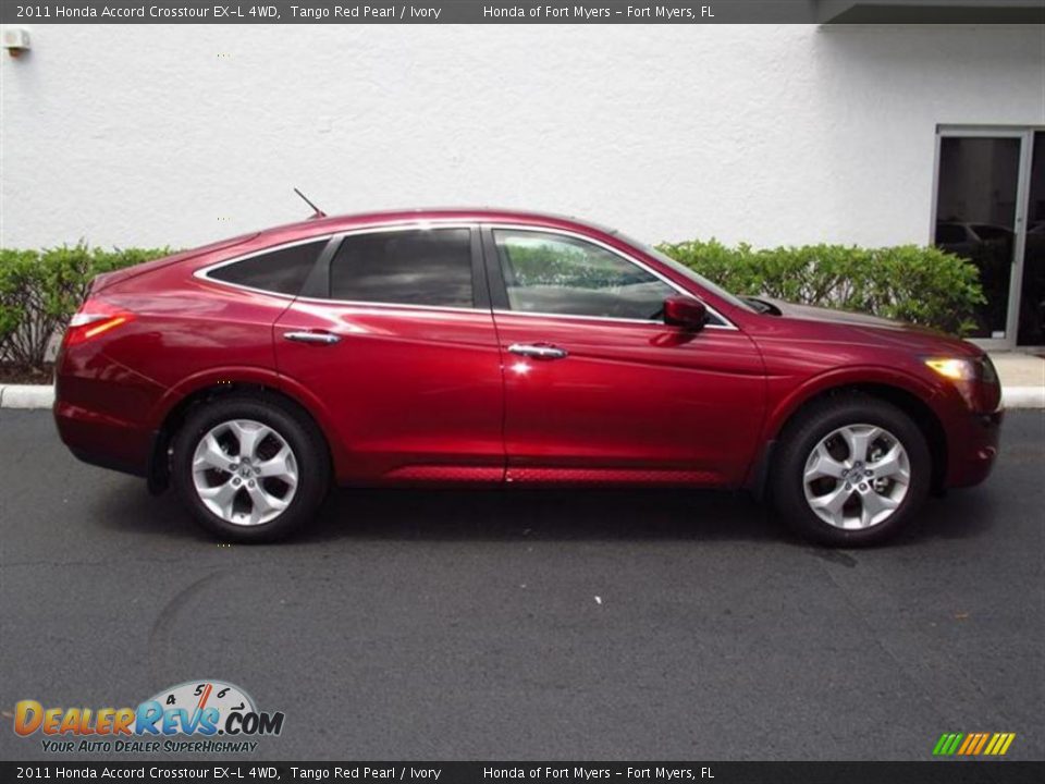 Tango Red Pearl 2011 Honda Accord Crosstour EX-L 4WD Photo #2